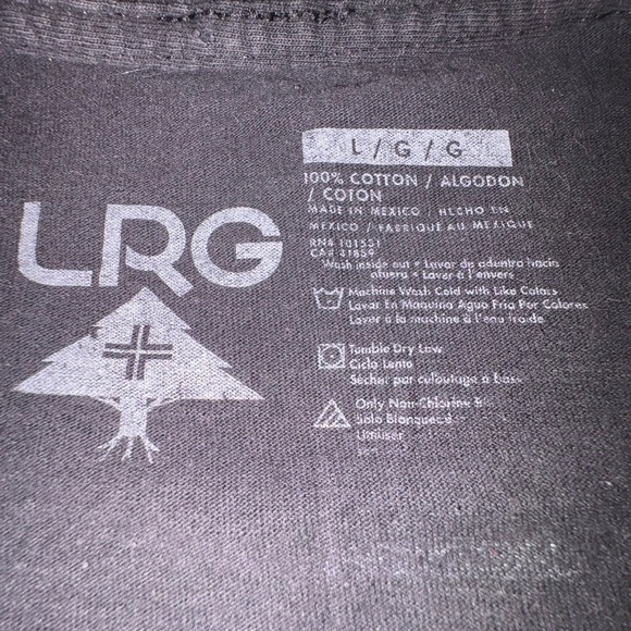 LRG Graphic T Shirt Large Streetwear Skate Hip Hop Logo Tee - Picture 5 of 5